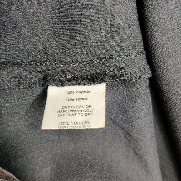 Show Me Your Mumu Jasmine Halter Midi Bias Slip Dress Black Luxe Satin Medium - Picture 8 of 16